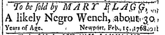 Feb 15 - Newport Mercury Slavery 1