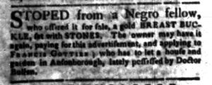 Feb 29 - South Carolina Gazette Slavery 6