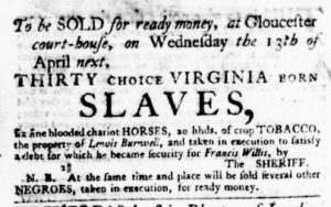 Apr 7 - Virginia Gazette Purdie and Dixon Slavery 4