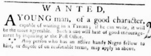 Mar 10 - Virginia Gazette Purdie and Dixon Slavery 3