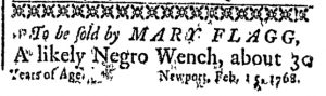 Mar 14 - Newport Mercury Slavery 1