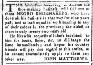 Mar 18 - South-Carolina and American General Gazette Slavery 13