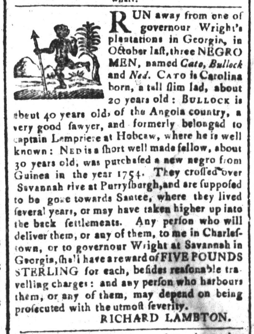 Mar 18 - South-Carolina and American General Gazette Slavery 8