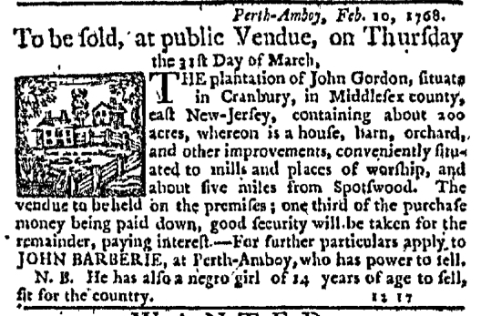 Mar 24 - New-York Journal Supplement Slavery 1