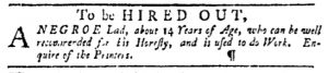 Mar 24 - Pennsylvania Gazette Slavery 2