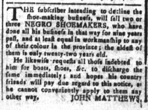 Mar 25 - South-Carolina and American General Gazette Slavery 10