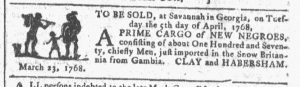 Mar 30 - Georgia Gazette Slavery 4
