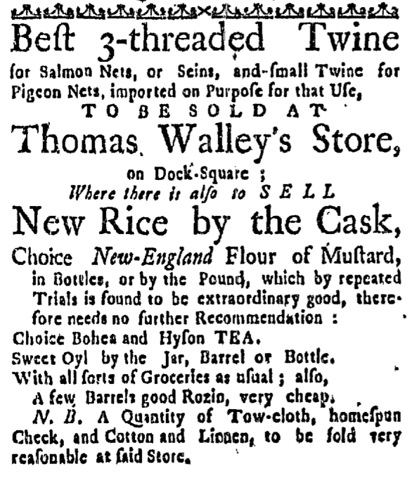 Apr 21 - 4:21:1768 Massachusetts Gazette