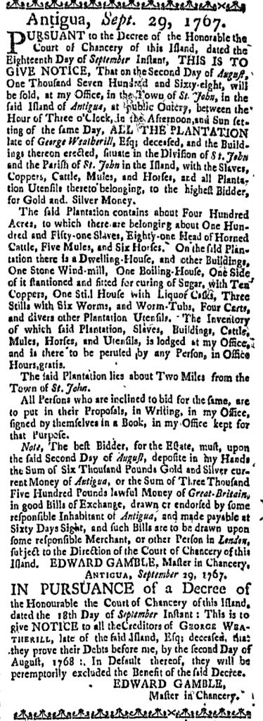 Apr 21 - Massachusetts Gazette Slavery 2