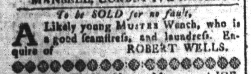 Apr 22 - South-Carolina and American General Gazette Slavery 5