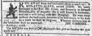 Apr 27 - Georgia Gazette Slavery 7