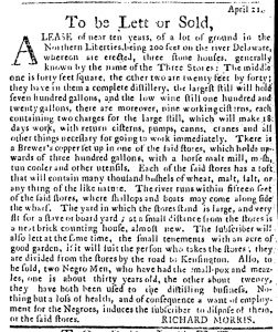 Apr 28 - Pennsylvania Journal Slavery 1