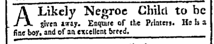 May 2 - Boston Chronicle Supplement Slavery 1