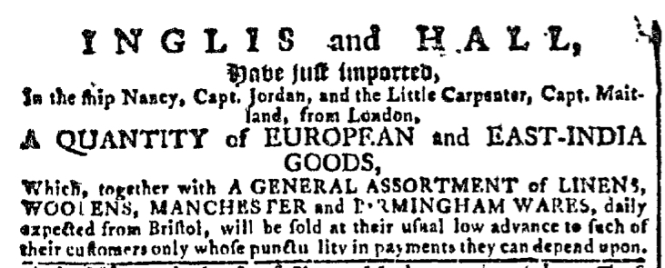 May 25 - 5:25:1768 Georgia Gazette