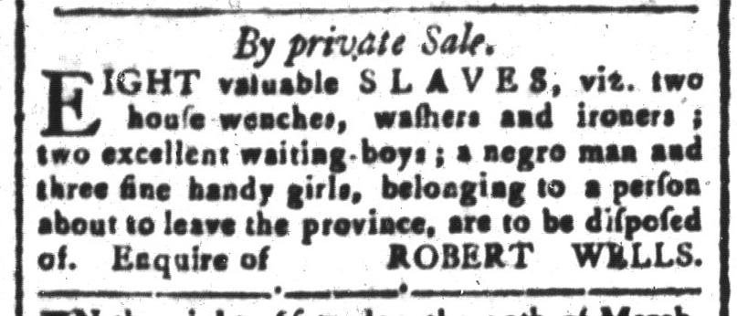 May 6 - South-Carolina and American General Gazette Slavery 5
