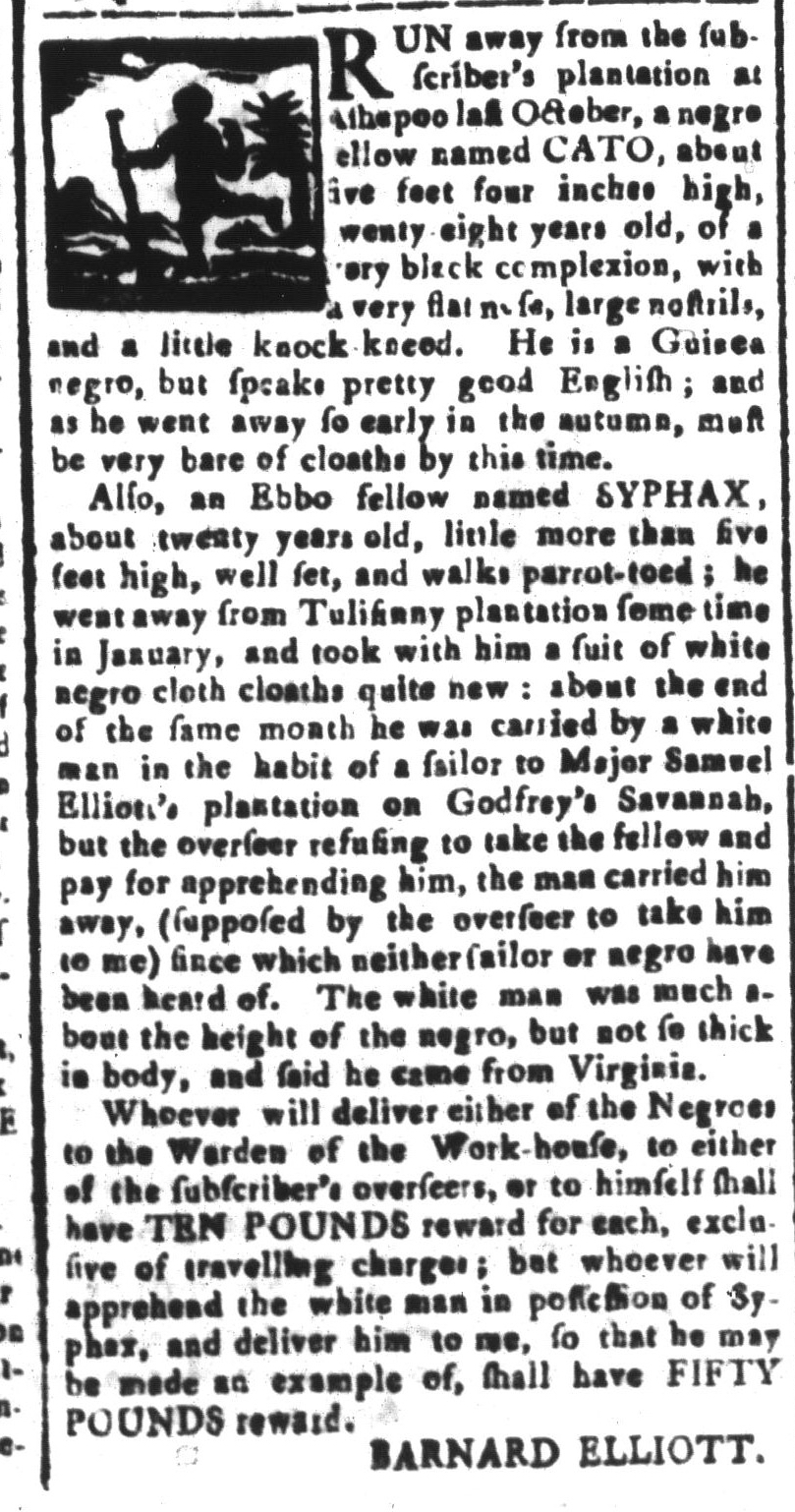 May 6 - South-Carolina and American General Gazette Slavery 7