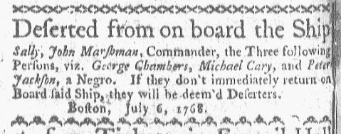 Jul 11 - Boston-Gazette Slavery 2