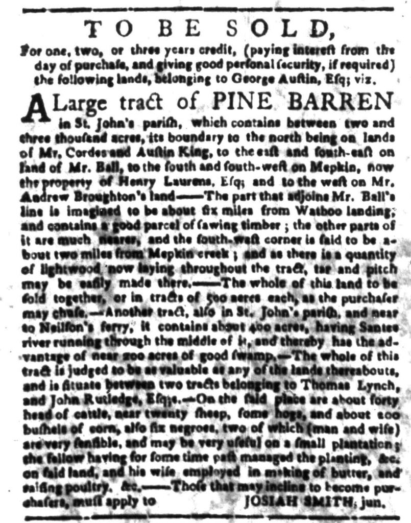 Jun 20 - South-Carolina Gazette Slavery 4