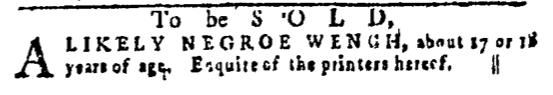 Jun 23 - Pennsylvania Gazette Slavery 3