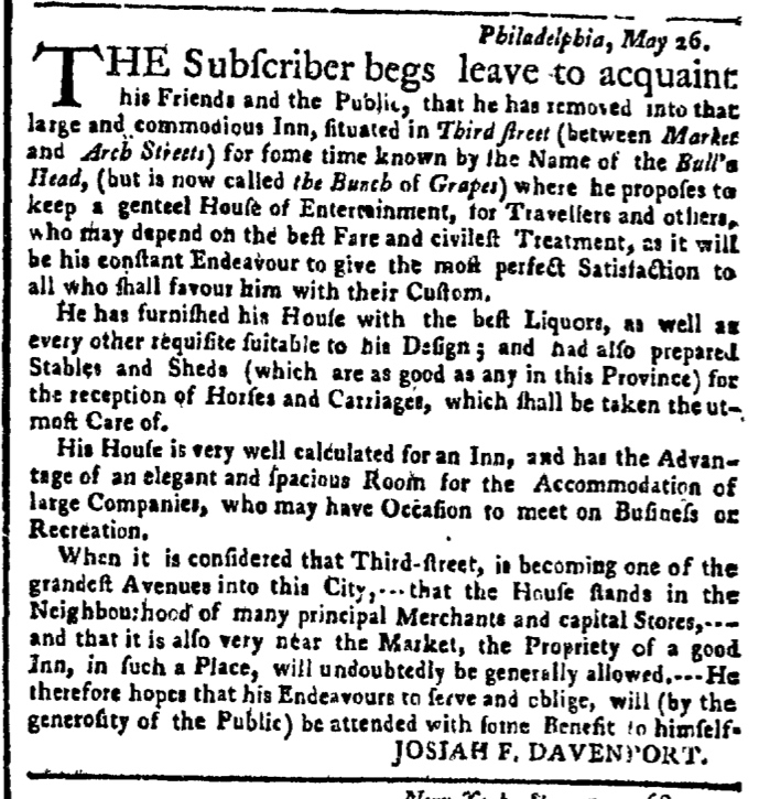 Jun 6 - 6:6:1768 New-York Gazette Weekly Post-Boy