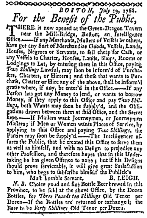 Aug 15 - Boston-Gazette Slavery 3