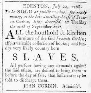 Aug 25 - Virginia Gazette Rind Slavery 4