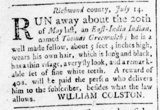 Aug 25 - Virginia Gazette Rind Slavery 8