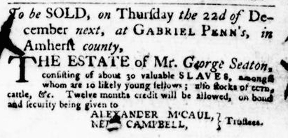 Nov 17 - Virginia Gazette Purdie and Dixon Slavery 8