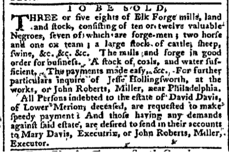Oct 10 - Pennsylvania Chronicle Slavery 2
