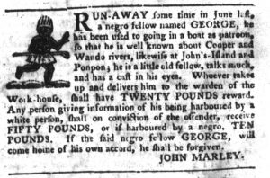 Dec 6 - South-Carolina Gazette and Country Journal Slavery 7