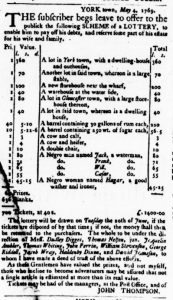 May 11 - Virginia Gazette Purdie and Dixon Slavery 2