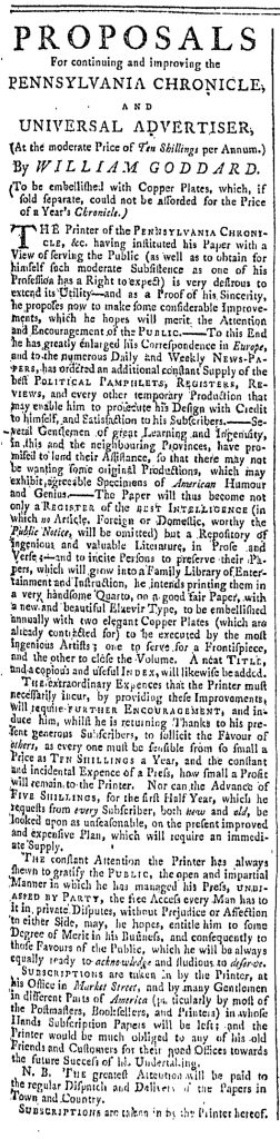 May 13 - 5:13:1769 Providence Gazette
