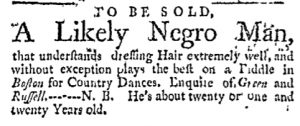 May 22 - Massachusetts Gazette Green and Russell Slavery 2