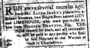 May 22 - South-Carolina and American General Gazette Slavery 7