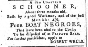 May 29 - South-Carolina and American General Gazette Slavery 1
