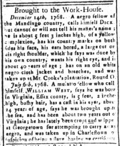 Jun 12 - South-Carolina and American General Gazette Slavery 9