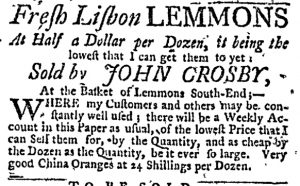 Jun 15 - 6:15:1769 Boston Weekly News-Letter