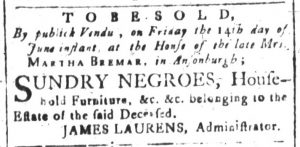 Jun 5 - South-Carolina and American General Gazette Slavery 8