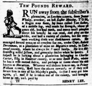 Jul 27 - Virginia Gazette Purdie and Dixon Slavery 10