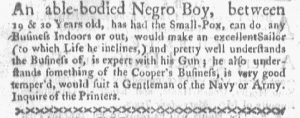 Jul 31 - Boston-Gazette Slavery 2