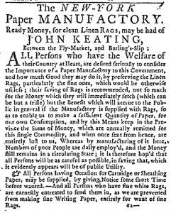 Jul 9 - 7:6:1769 New-York Journal
