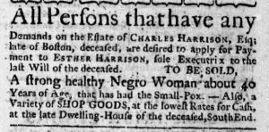 Aug 24 - Massachusetts Gazette Draper Slavery 1