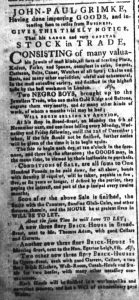 Sep 13 - South-Carolina and American General Gazette Slavery 3