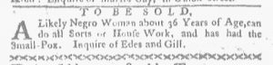 Sep 18 - Boston-Gazette Slavery 1