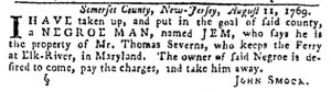 Sep 21 - Pennsylvania Gazette Slavery 3