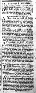 Sep 25 - South-Carolina and American General Gazette Slavery 2