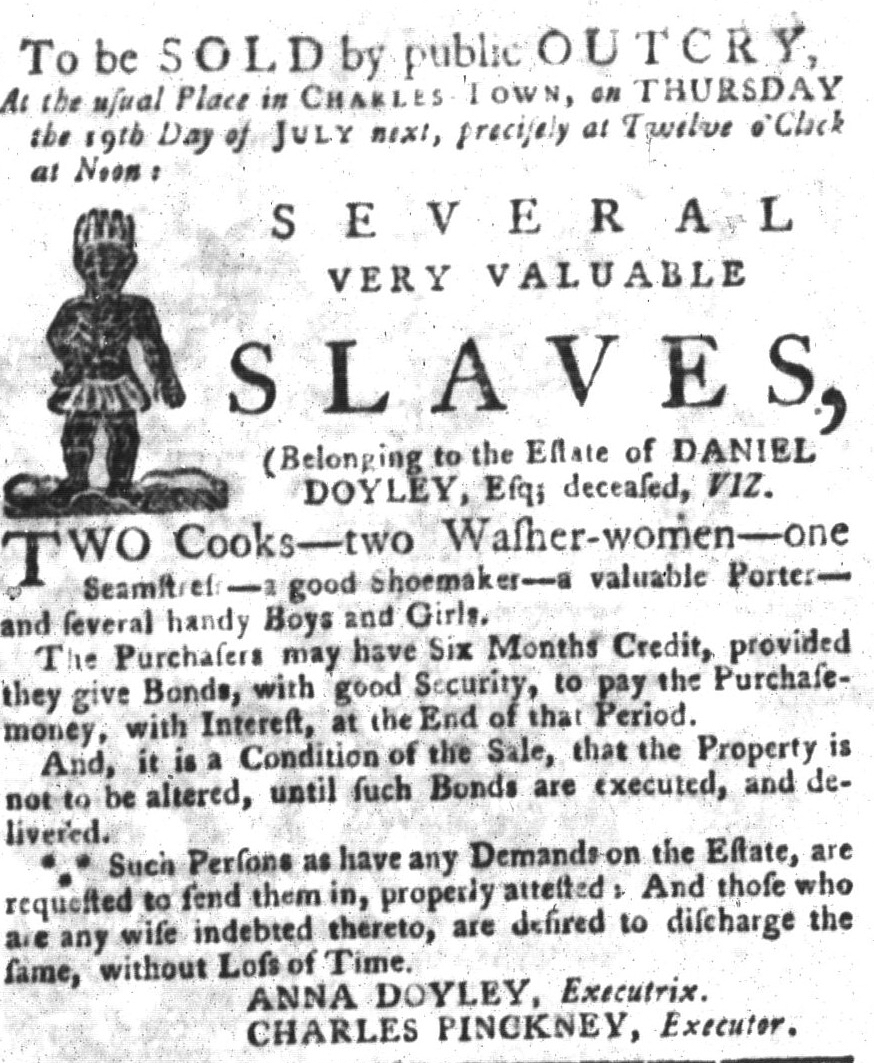 Slavery Advertisements Published July 10 1770 The Adverts 250 Project