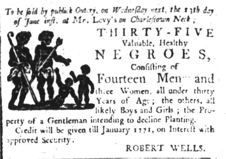 Slavery Advertisements Published June 8 1770 The Adverts 250 Project