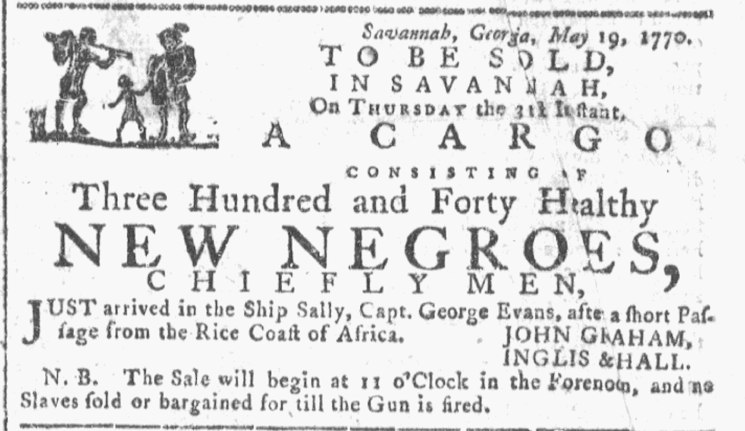 Slavery Advertisements Published May 23 1770 The Adverts 250 Project