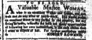 Nov 2 - South-Carolina and American General Gazette Slavery 4